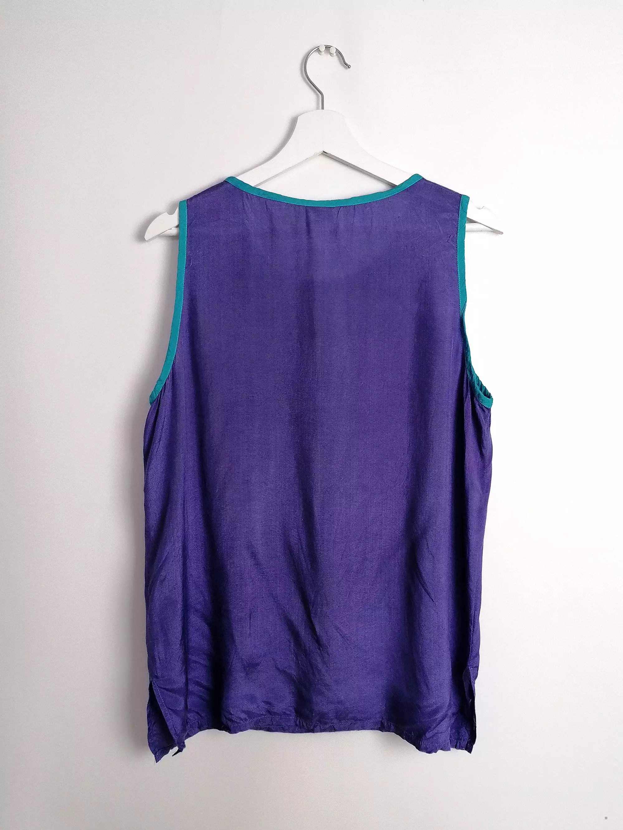 Vintage 80's Silky Vest top