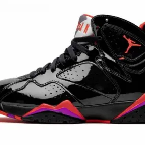 Wmns air jordan 7 black patent leather