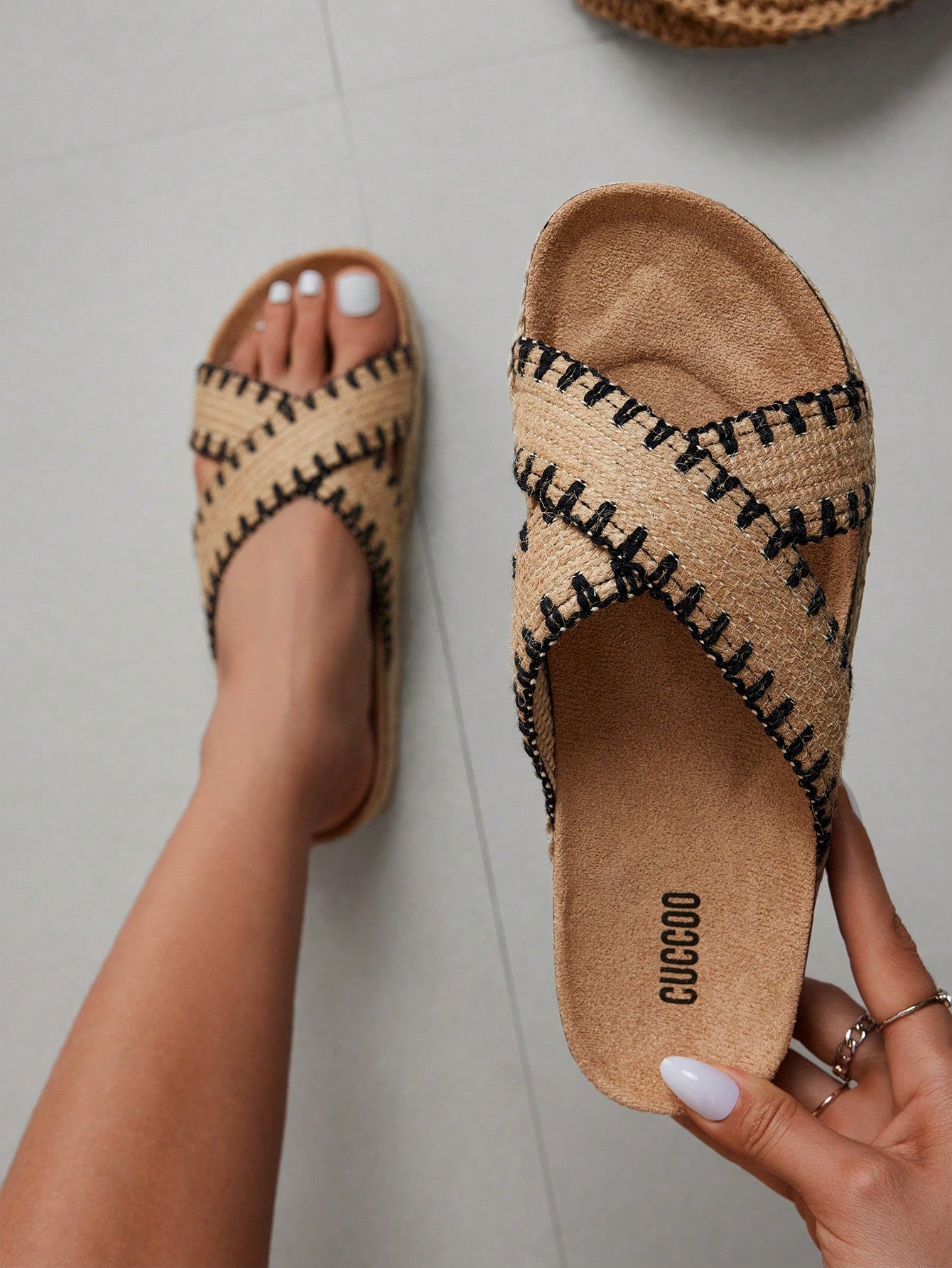 Woman Shoes Fashionable Thick-Soled Sandals For Spring And Summer