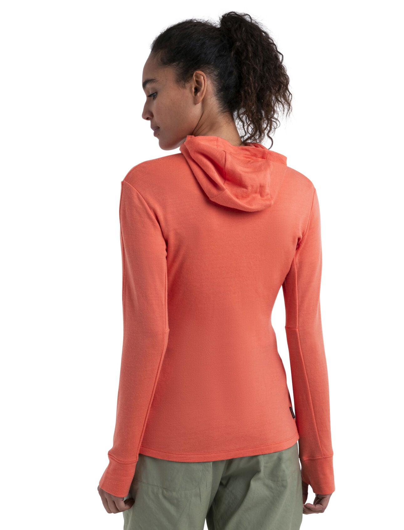 Womens Merino 260 Quantum IV LS Zip Hoodie