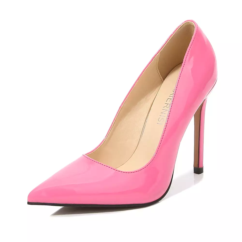 Women's Pointed Toe Shallow Stiletto Heel Pumps