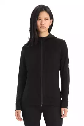 Womens Quantum III LS Zip Hoodie