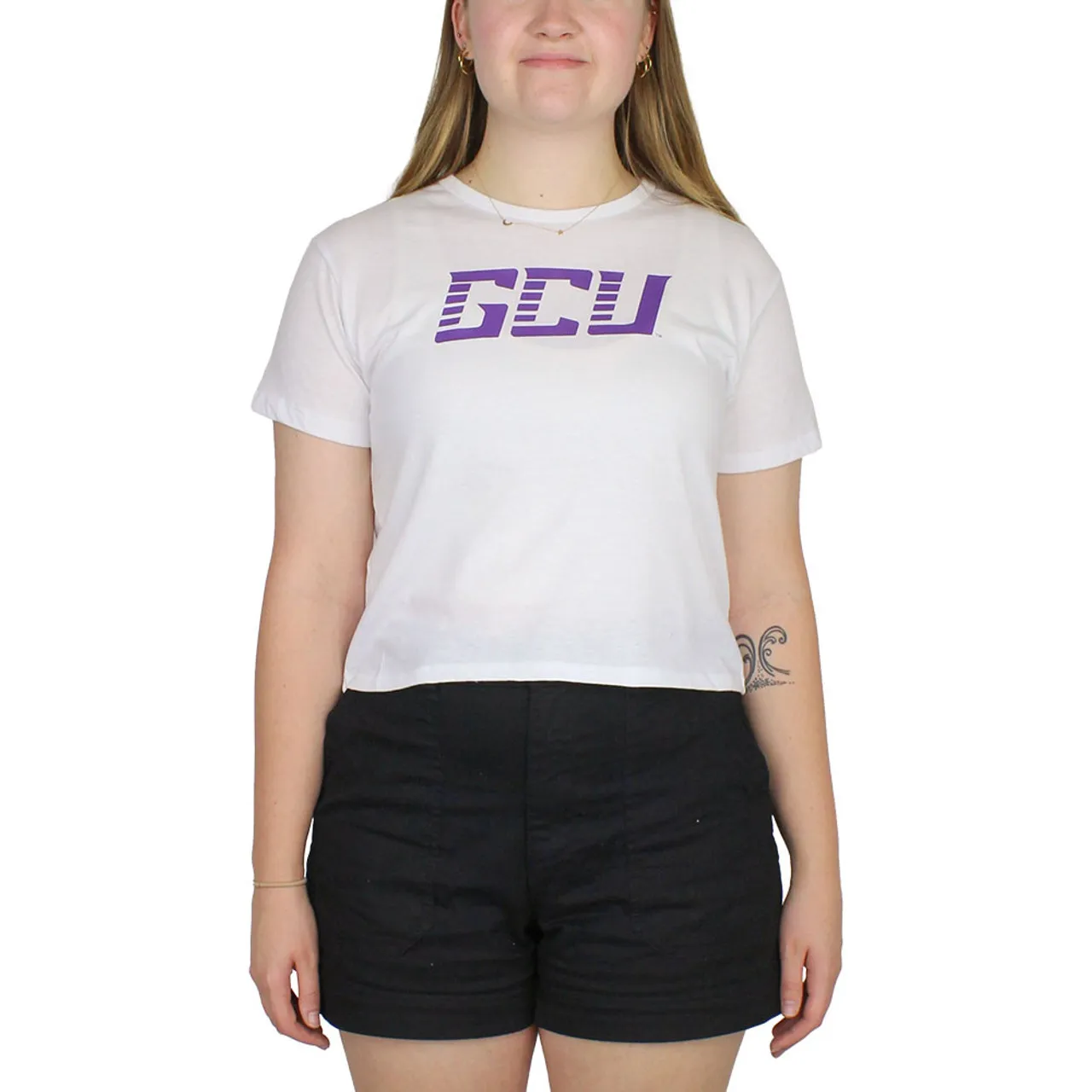 Zoozatz Women's GCU Cropped Tee