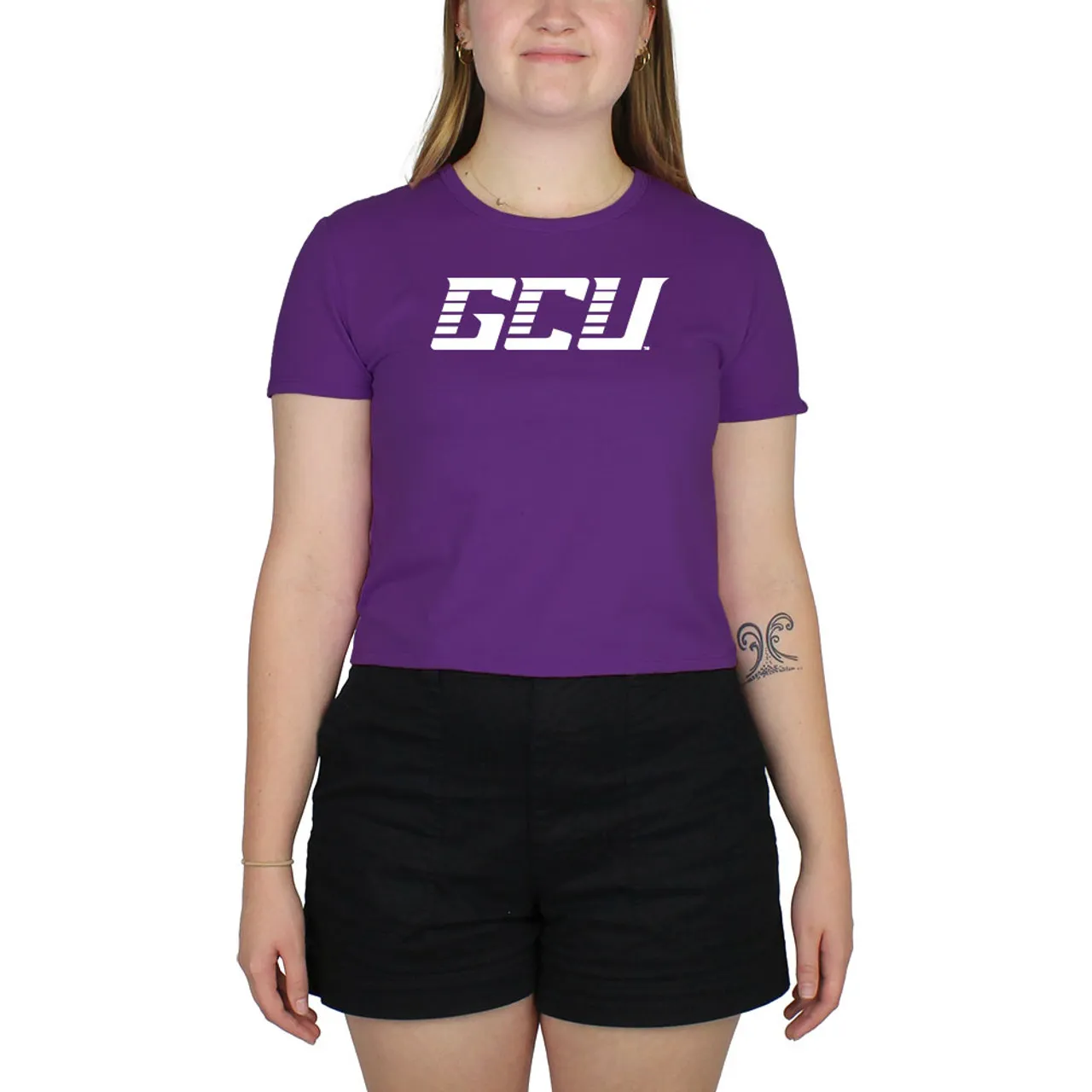 Zoozatz Women's GCU Cropped Tee