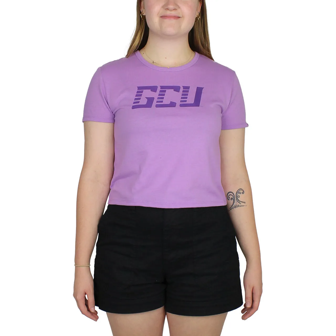 Zoozatz Women's GCU Cropped Tee